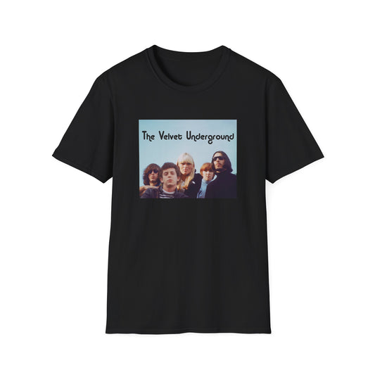 the velvet underground band photo in colour tshirt