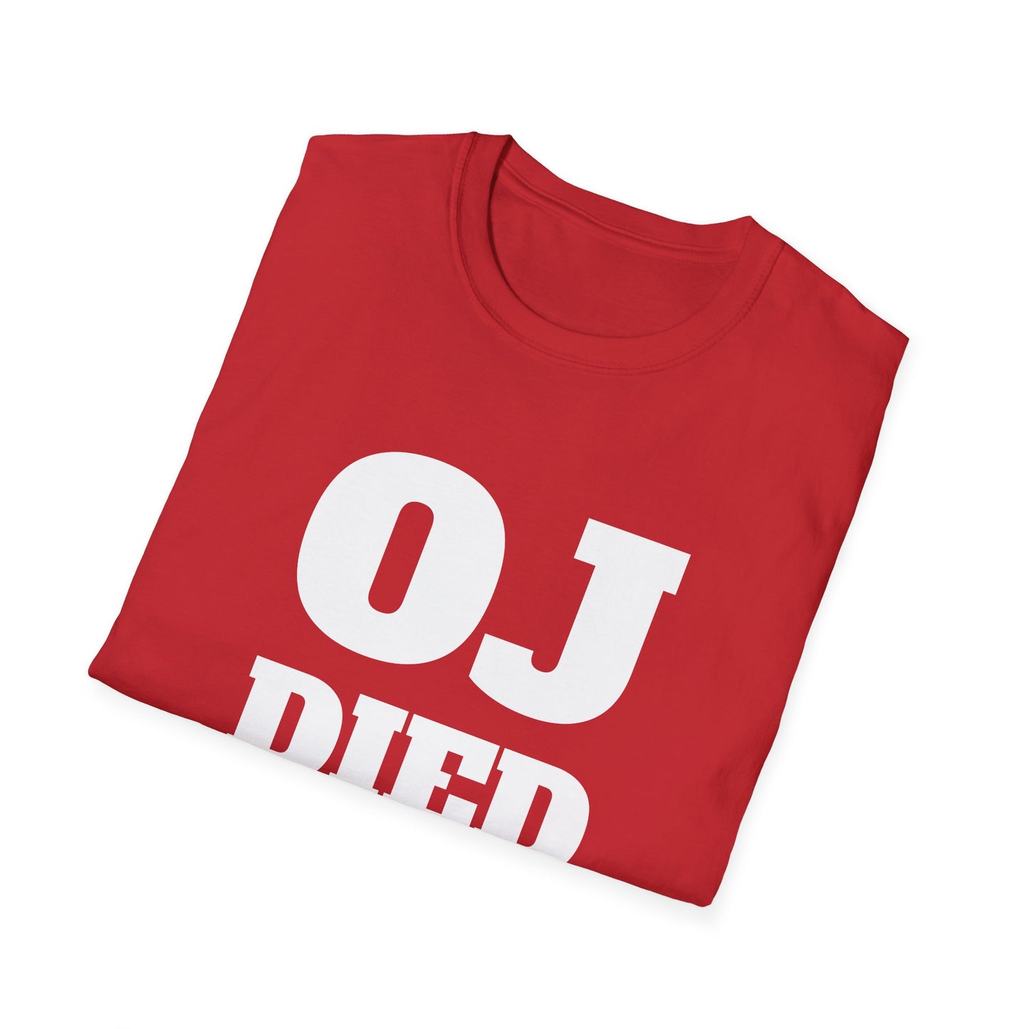 oj died with oj's glove on the back oj simpson tshirt