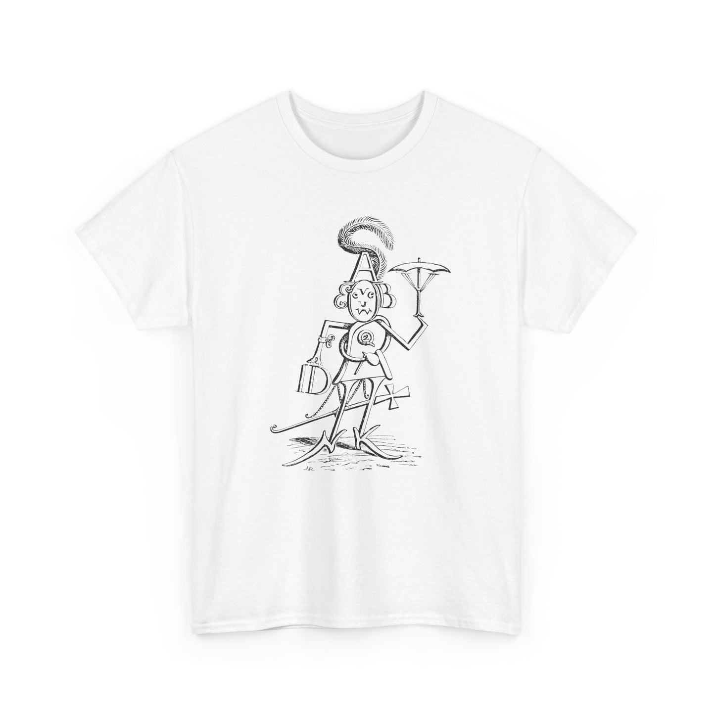 mr alphabet containing all 26 letters 1902 illustration by hugh rowley tshirt