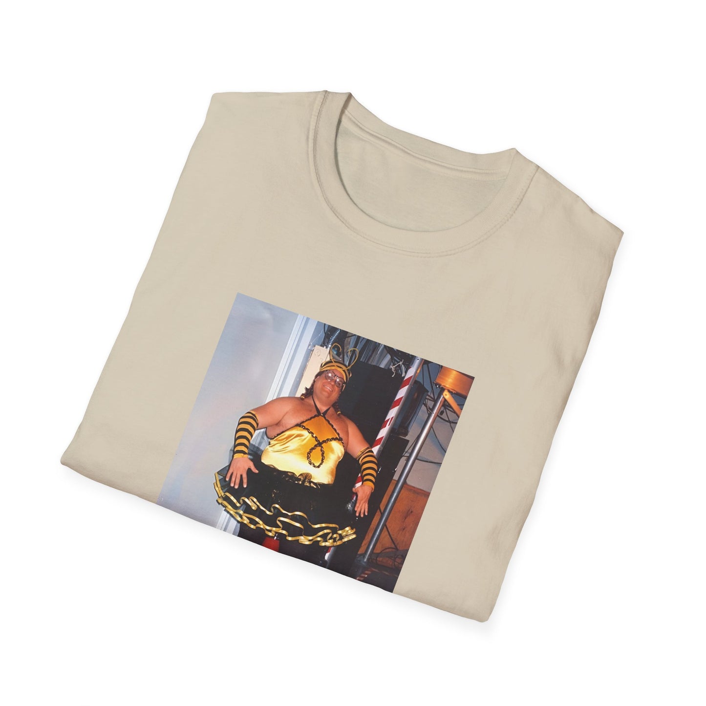 chris farley bumble bee photo tshirt