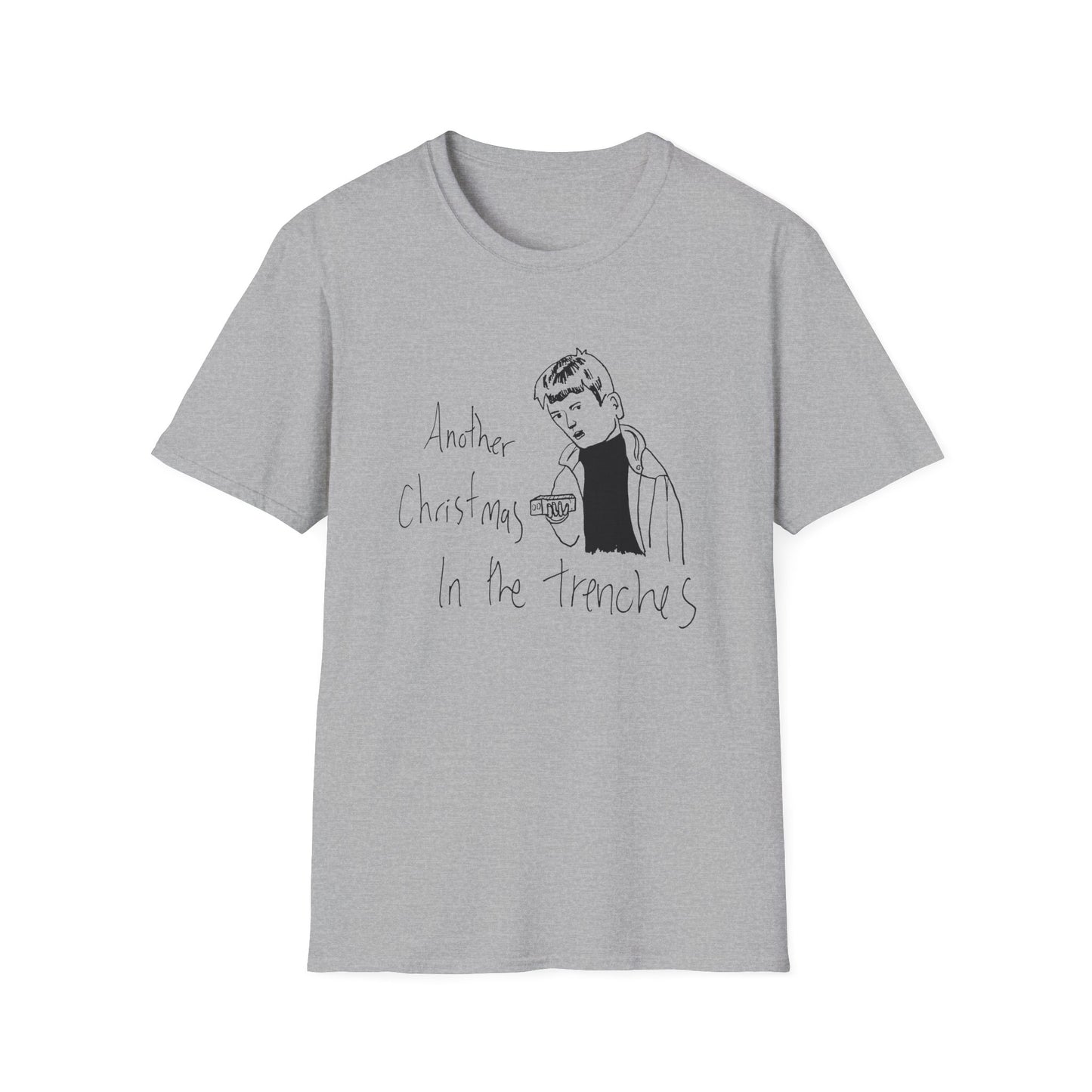 original sketch macaulay culkin in home alone 2 another christmas in the trenches tshirt