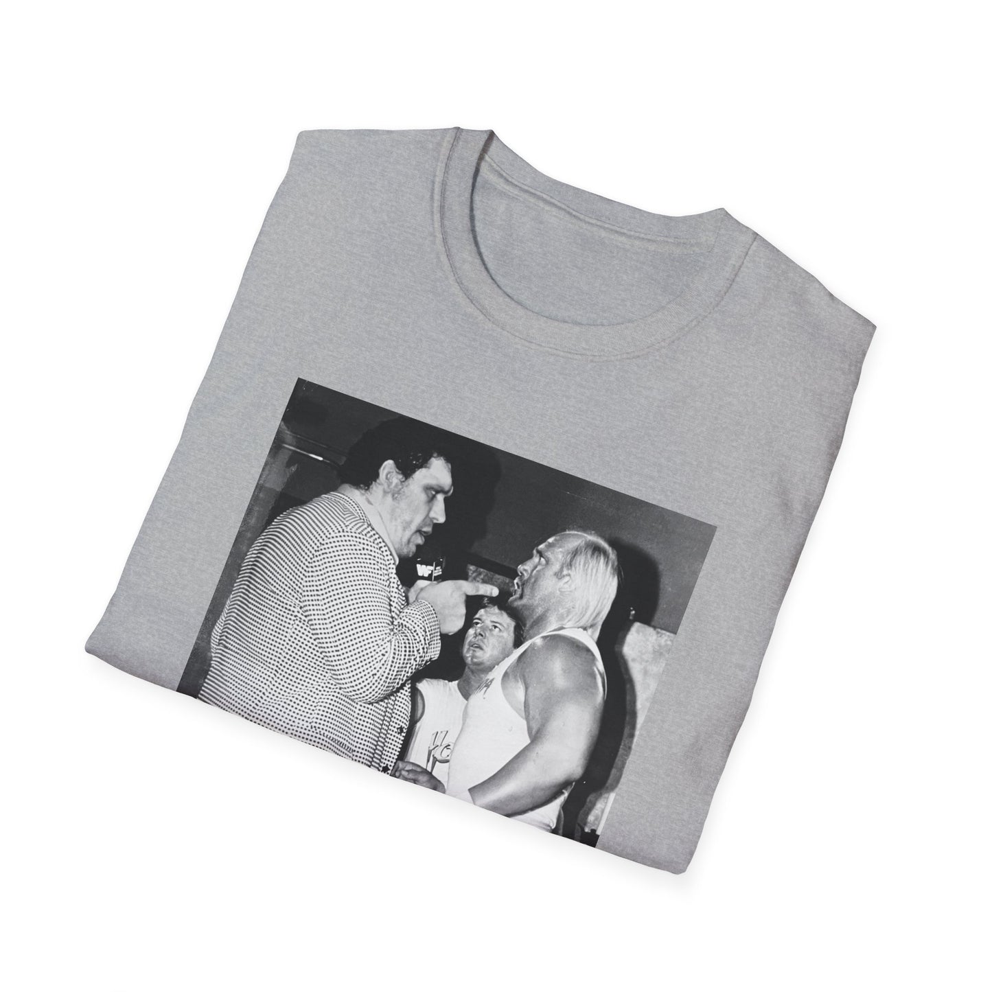 wrestlemania iii hulk v. andre the giant photo tshirt