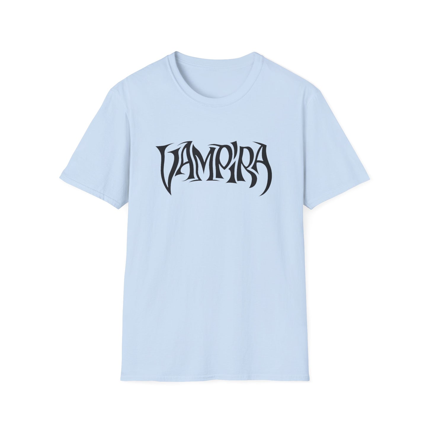 vampira from the vampira show logo tshirt