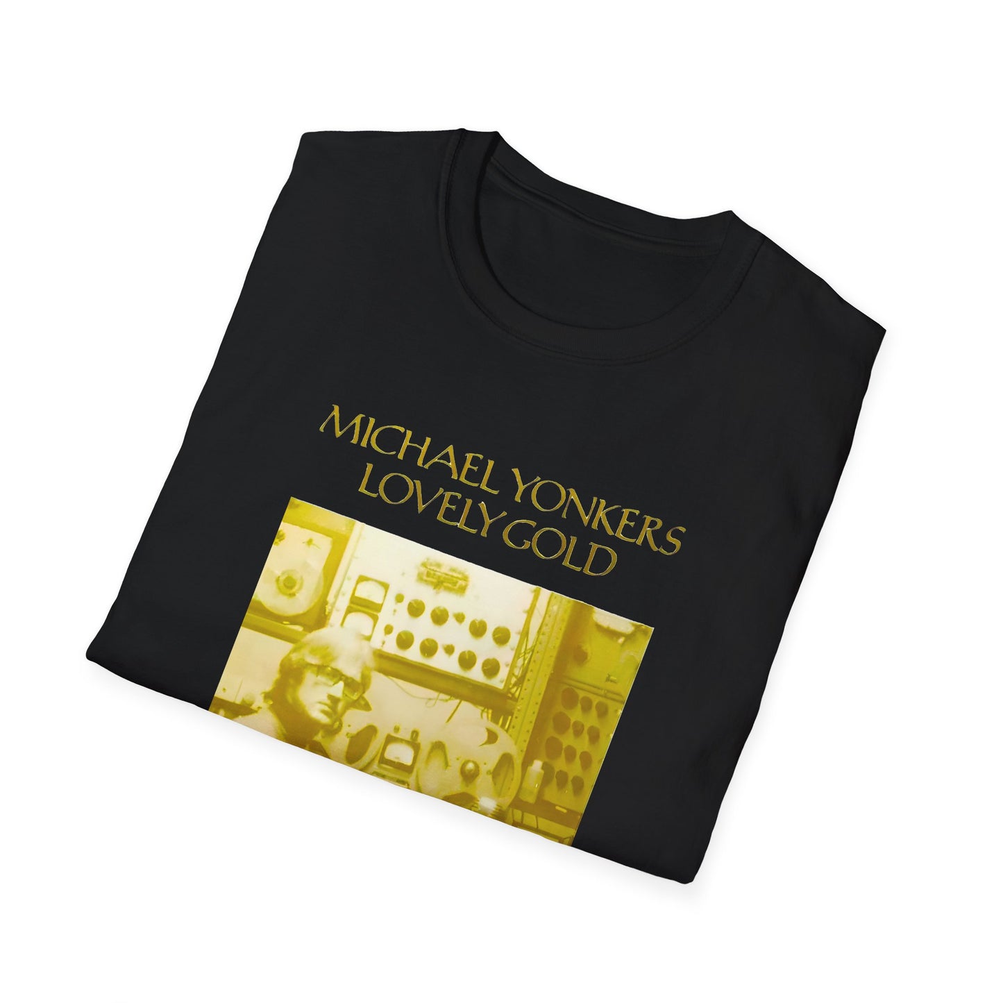 michael yonkers lovely gold album tshirt
