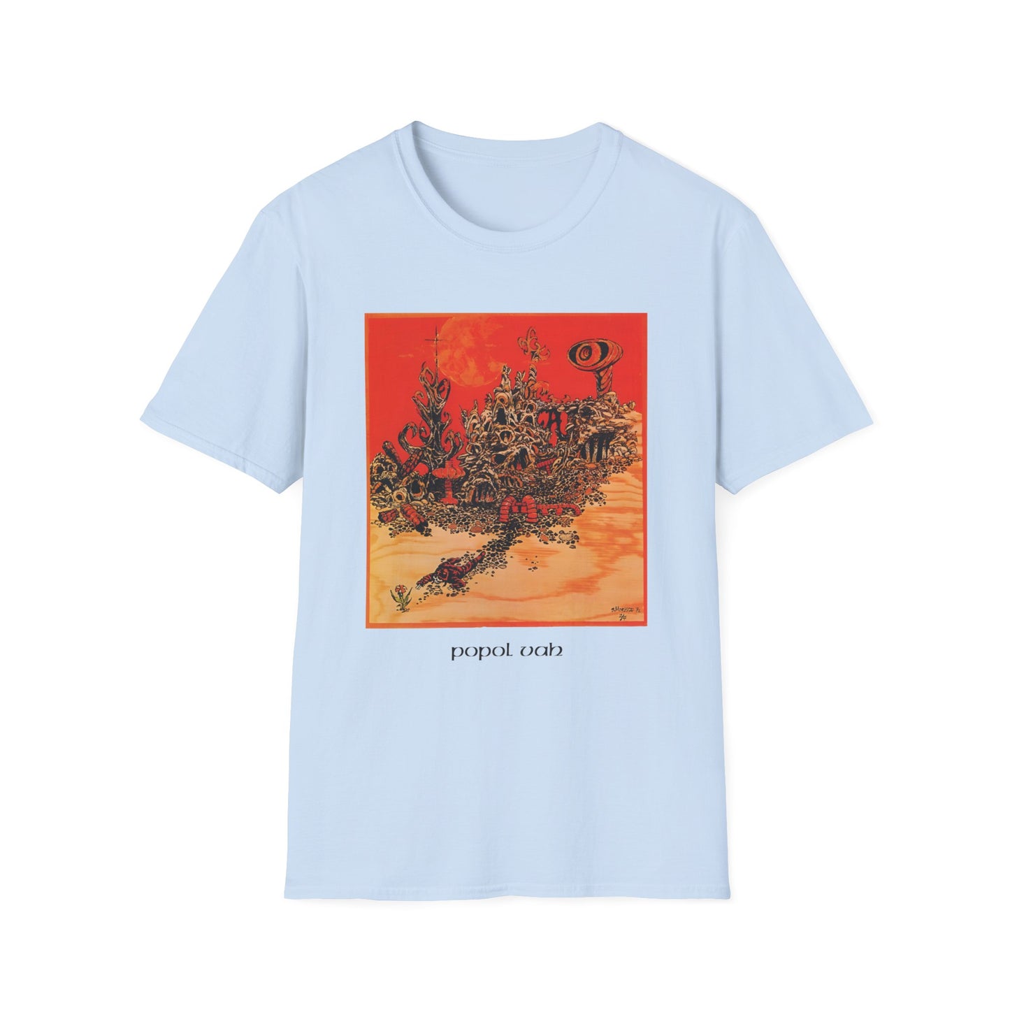 popol ace / ex popol vuh 1972 album cover tshirt