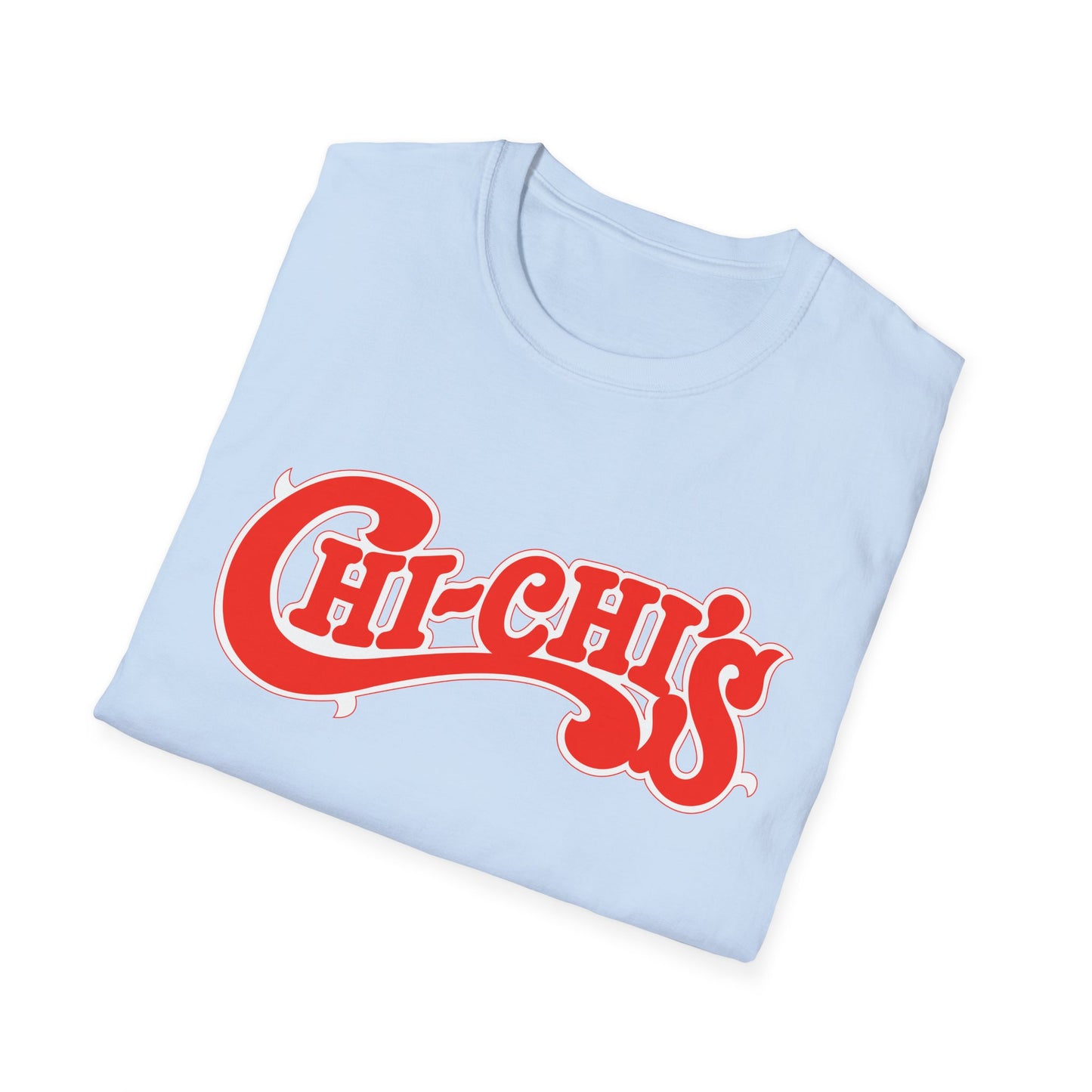 vintage defunct chi chi's fast food logo tshirt