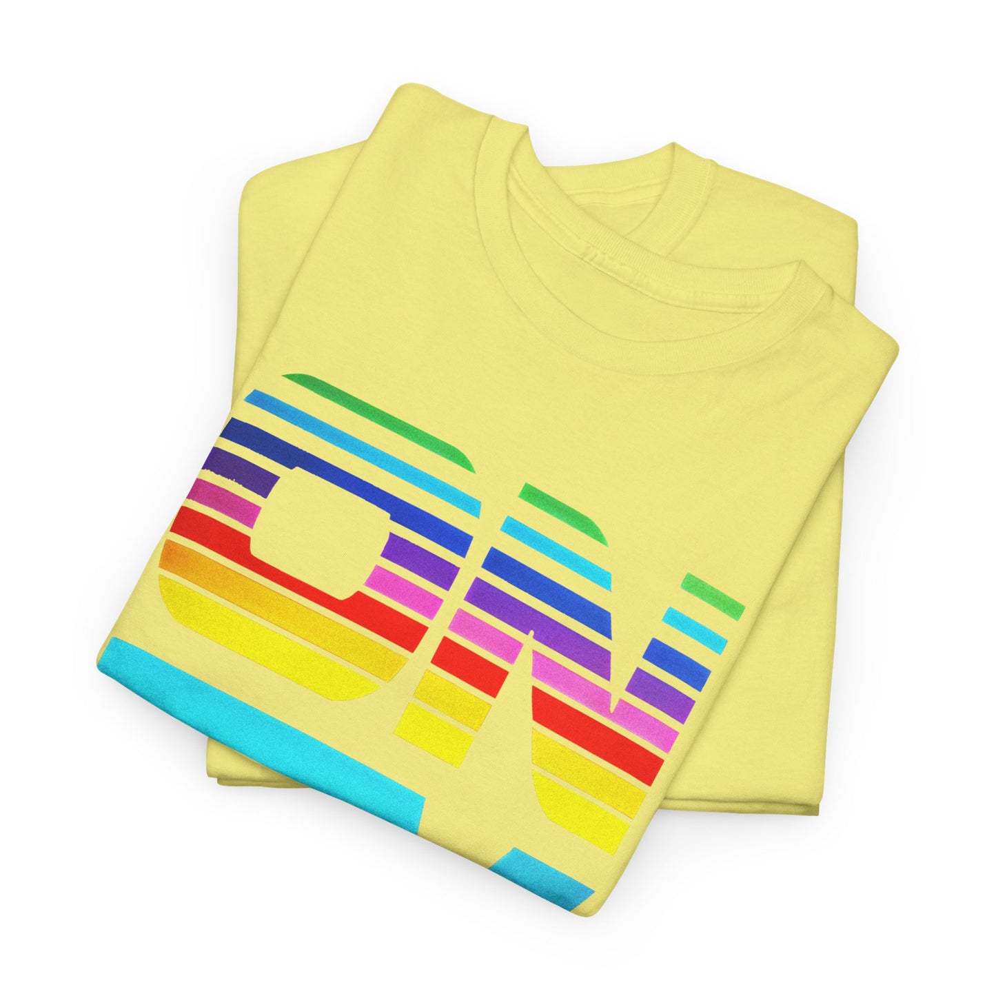 1970s vintage on tv subscription service logo custom edit tshirt