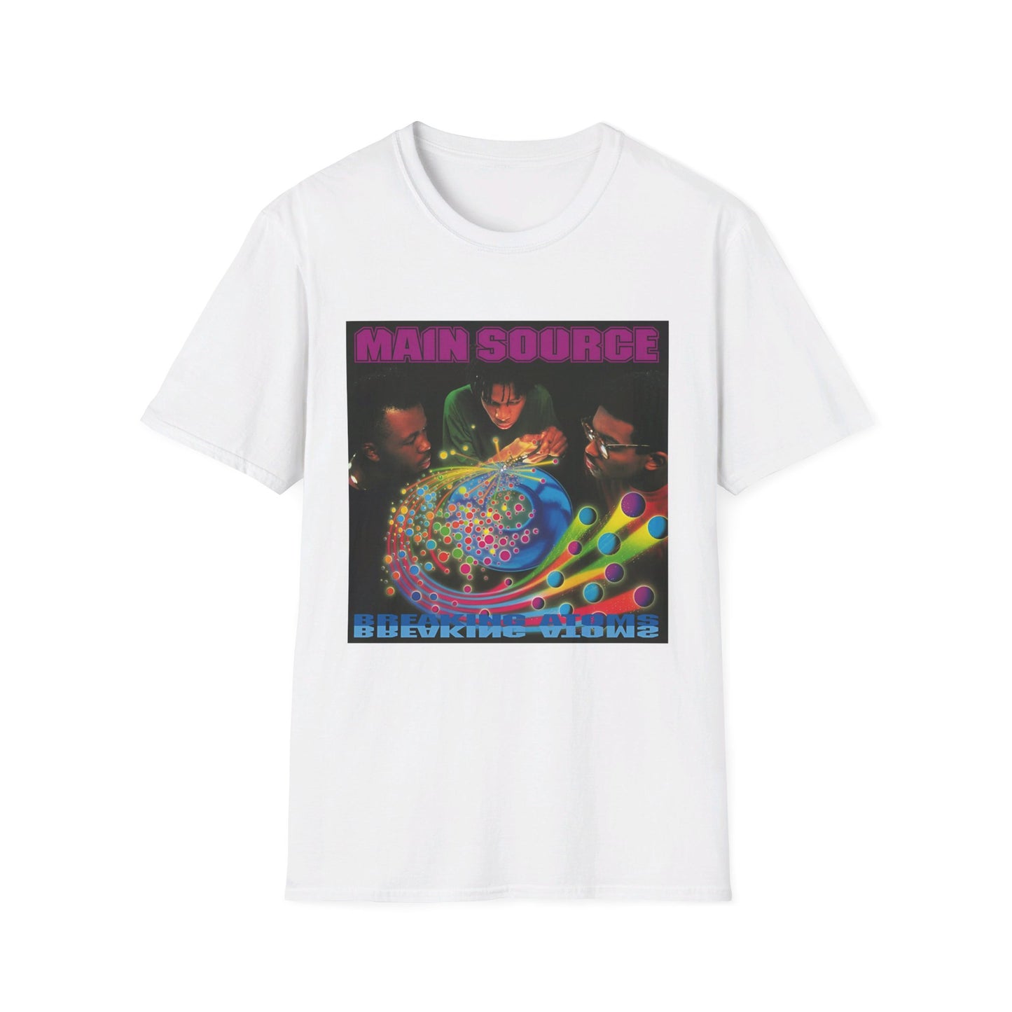 main source 1991 breaking atoms album tshirt