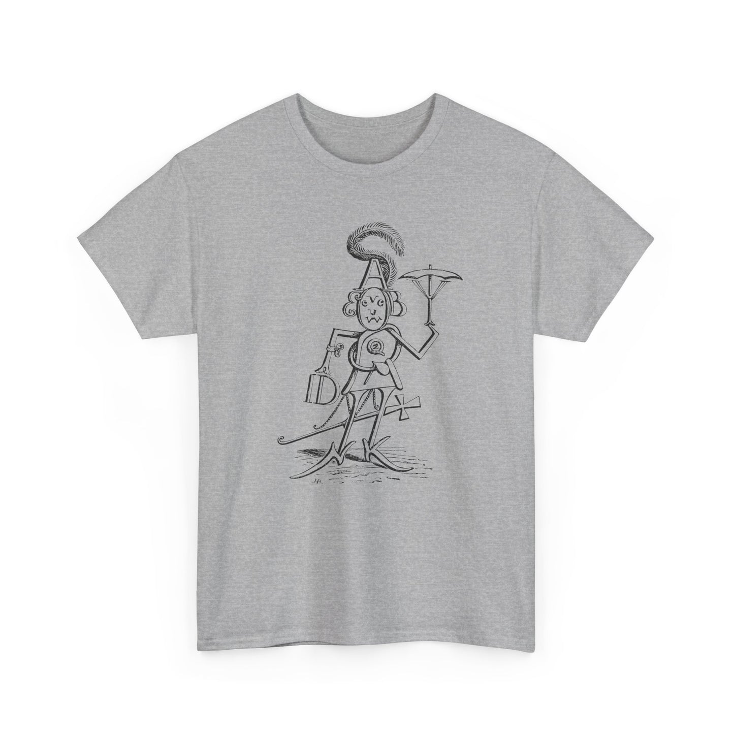 mr alphabet containing all 26 letters 1902 illustration by hugh rowley tshirt
