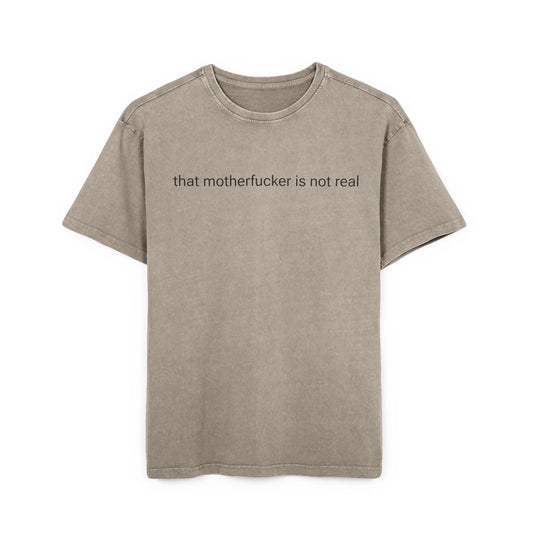 that motherfucker is not real airplane meme unisex acid wash tshirt