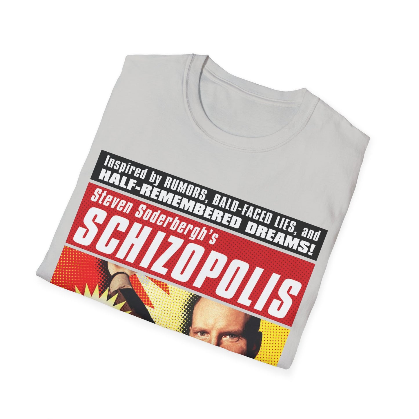 1996 steven soderbergh's schizopolis movie poster tshirt