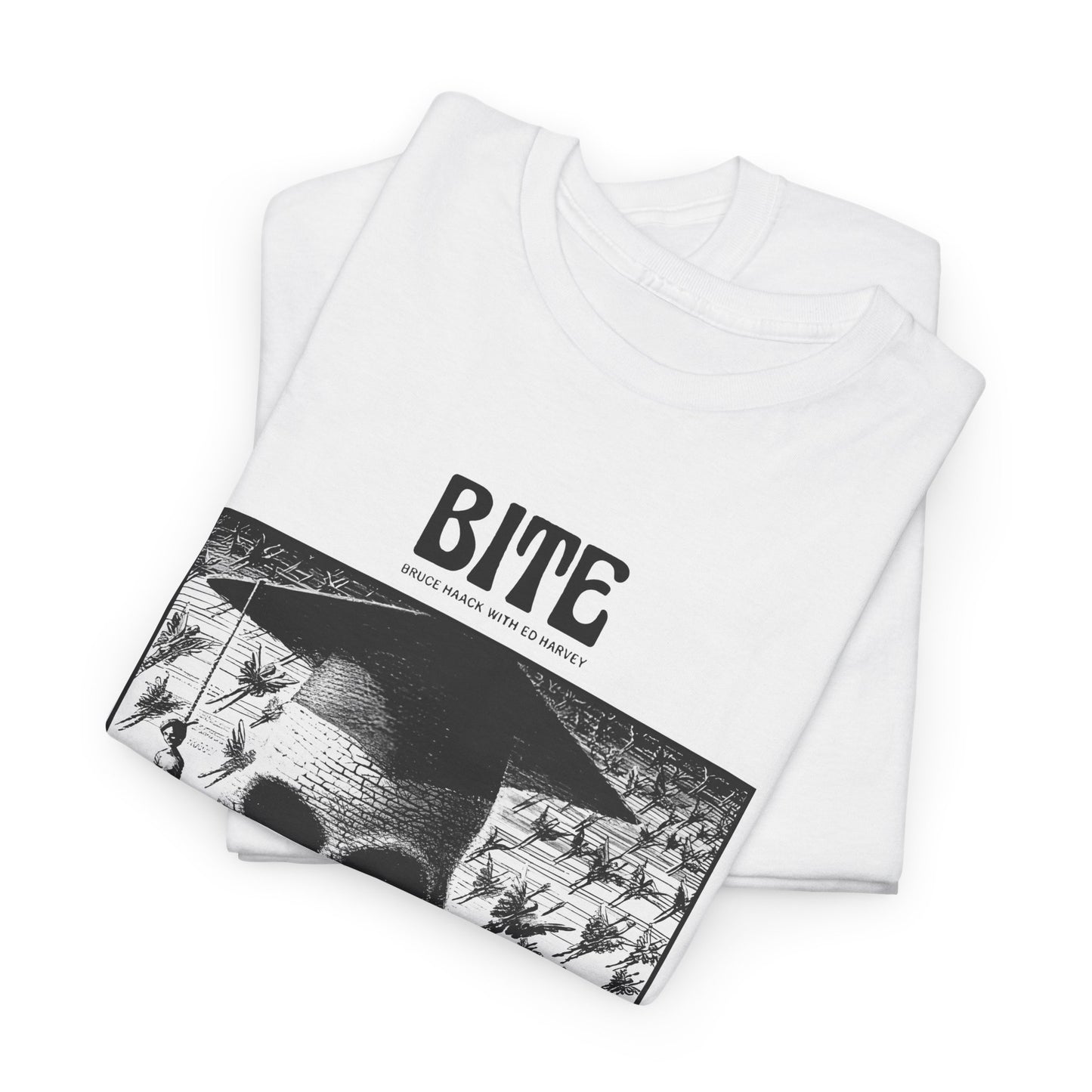 1981 bruce haack with ed harvey experimental electronic album bite tshirt