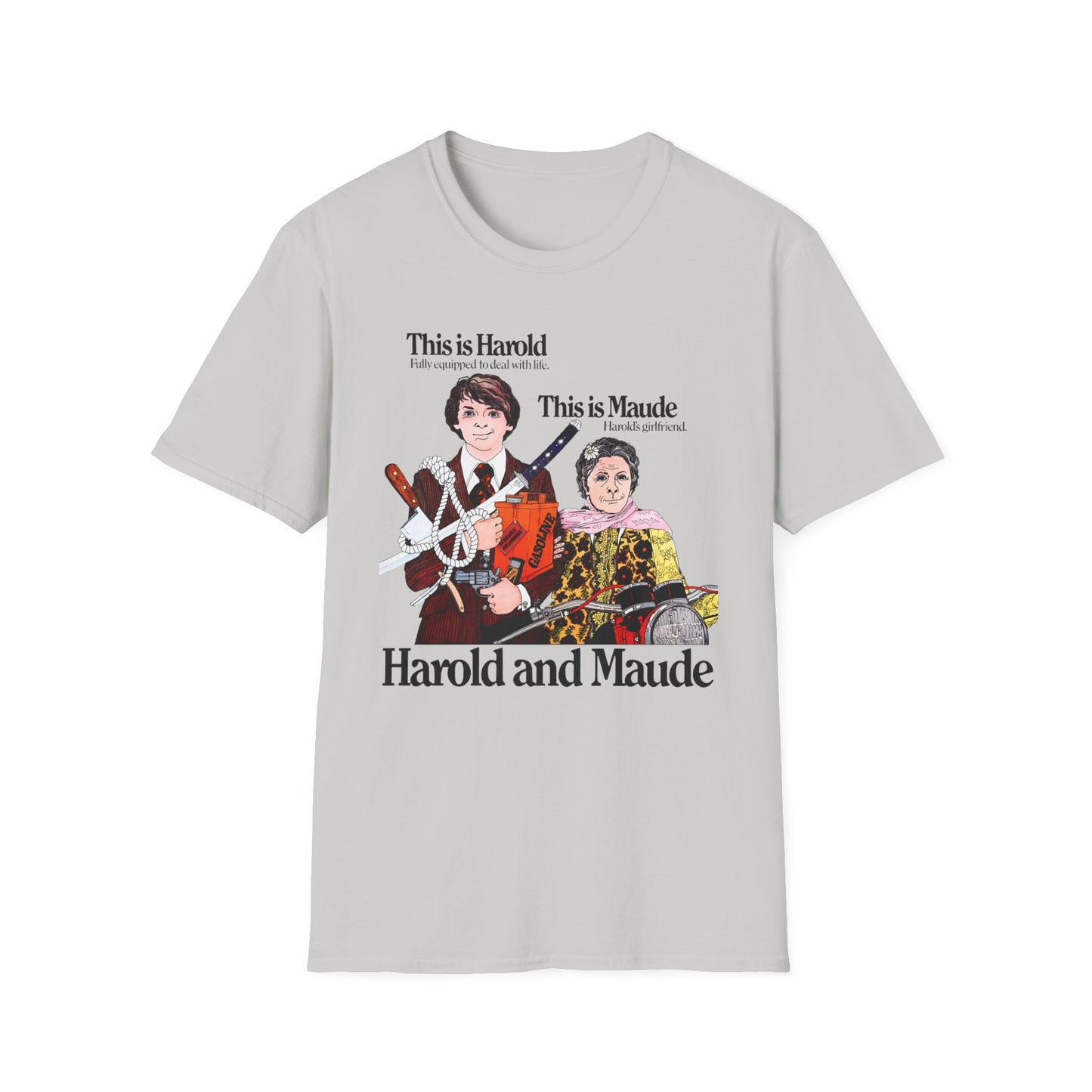 harold and maude belgian movie poster tshirt