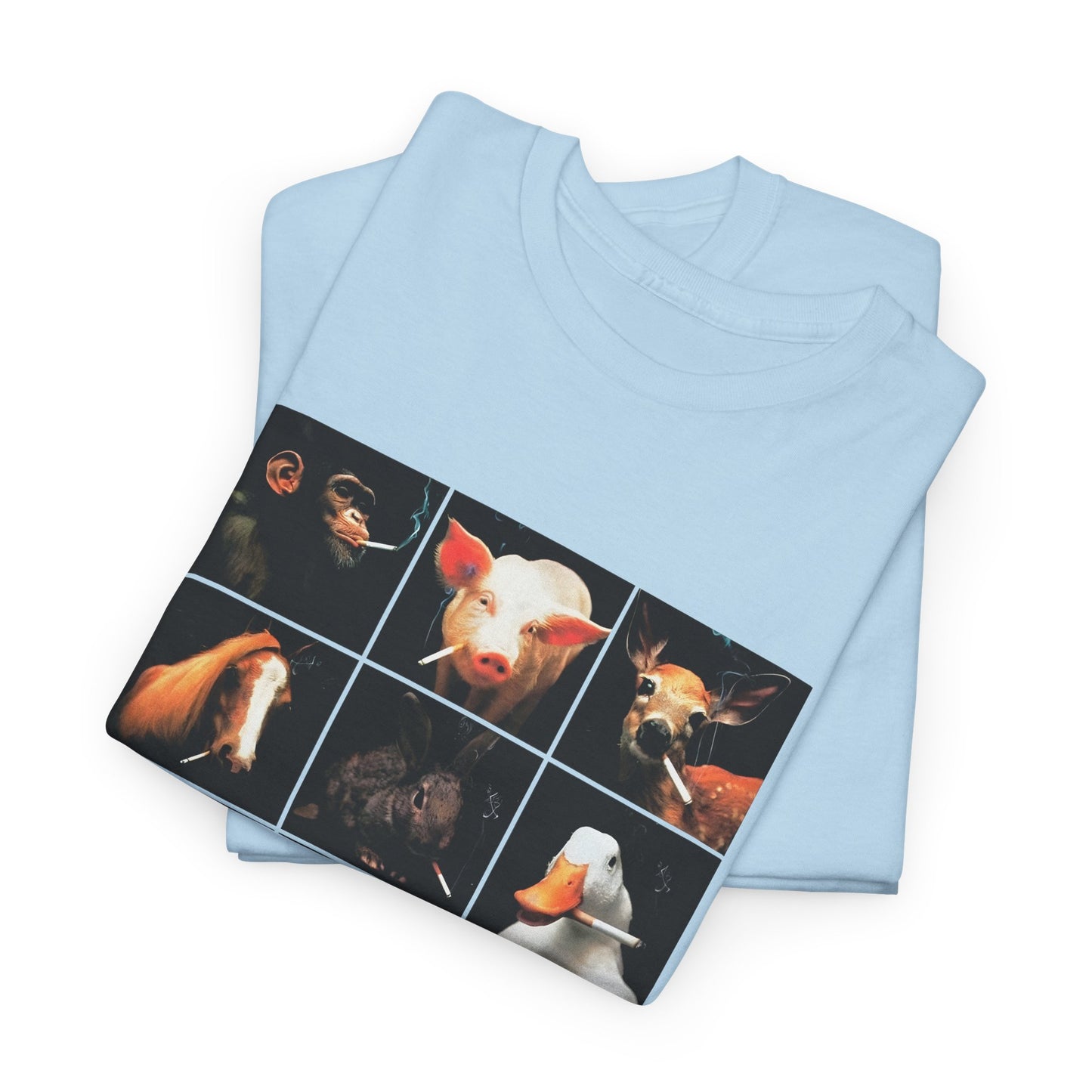 1990s anti smoking campaign poster it looks just as stupid when you do it no words reproduction tshirt