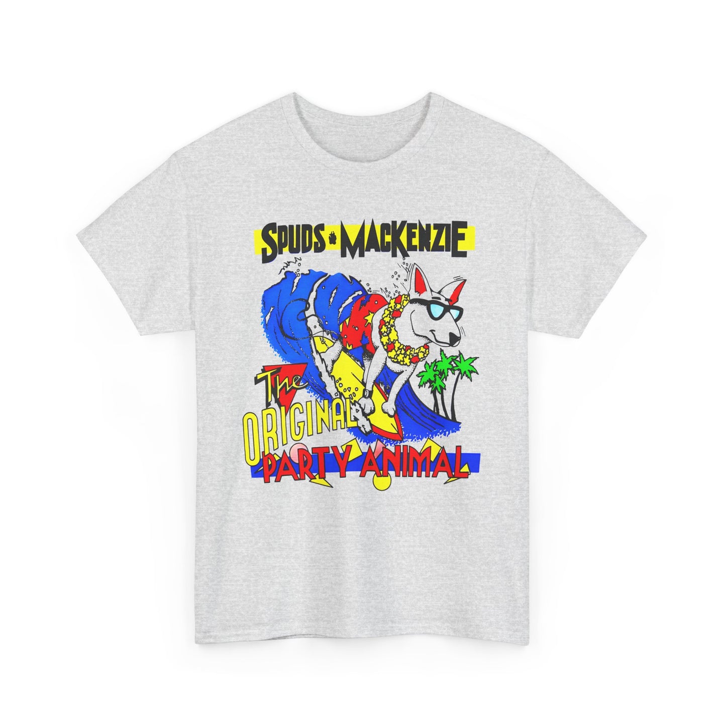 vintage spuds mackenzie the original party animal reproduction tshirt