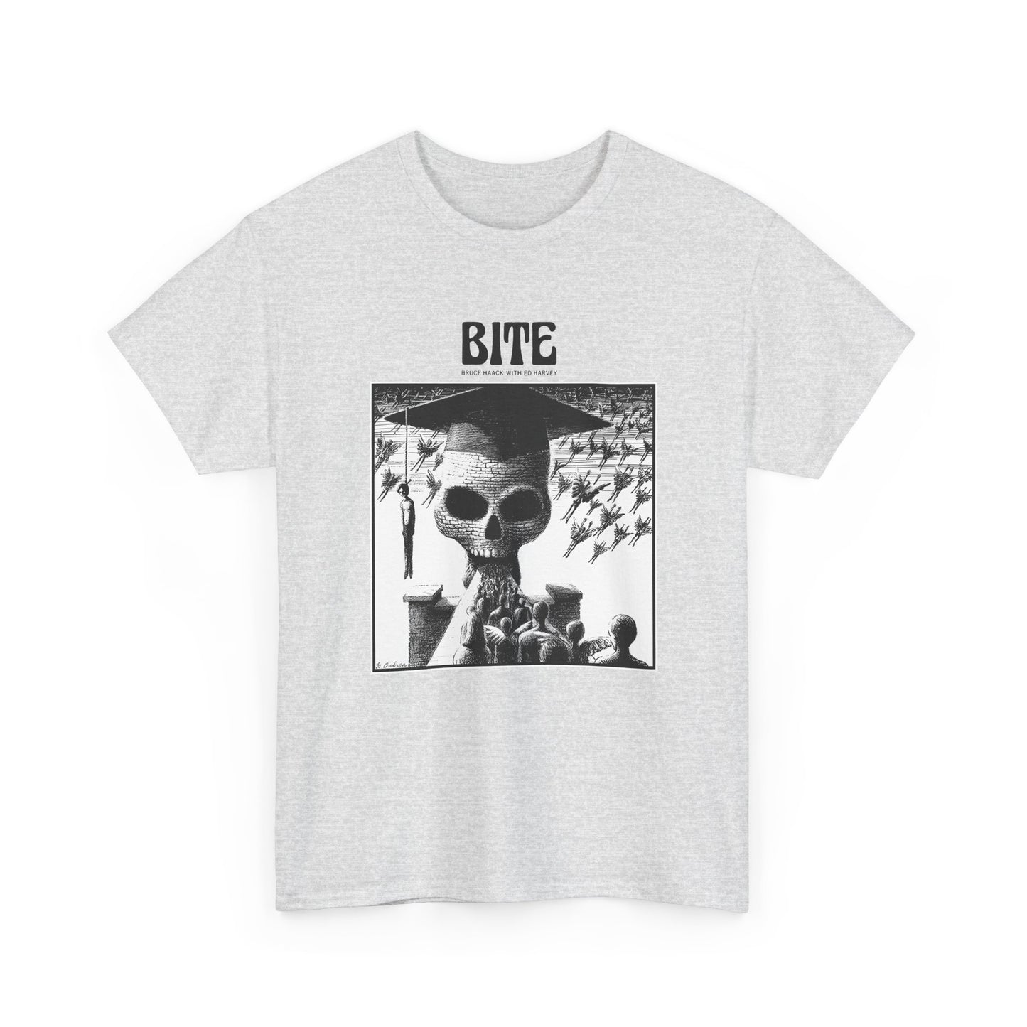 1981 bruce haack with ed harvey experimental electronic album bite tshirt
