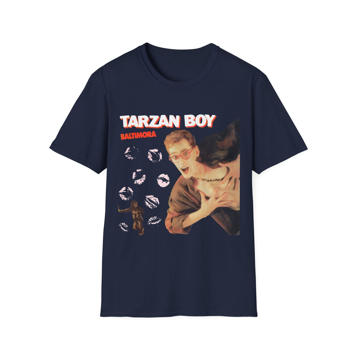 1985 tarzan boy single by baltimora tshirt