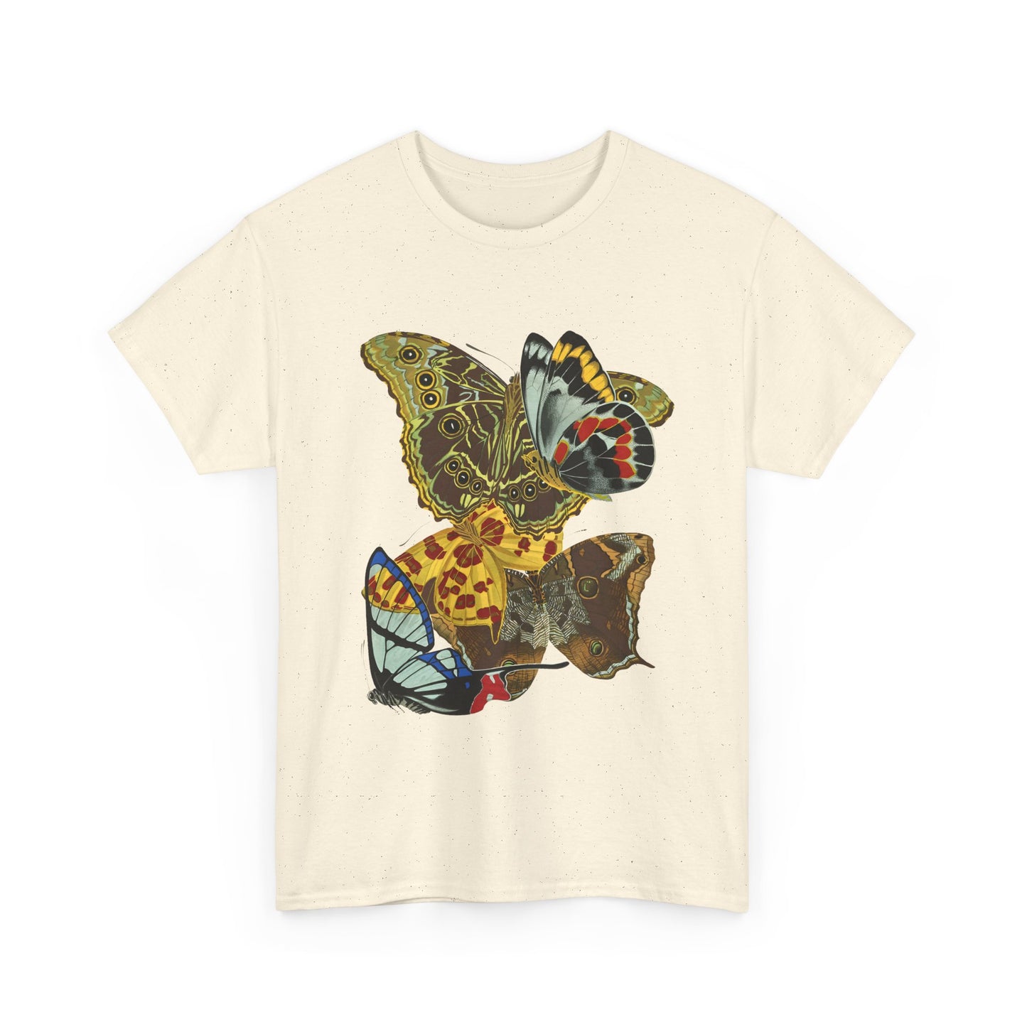 1925 papillons butterfly illustration by emile allain seguy tshirt