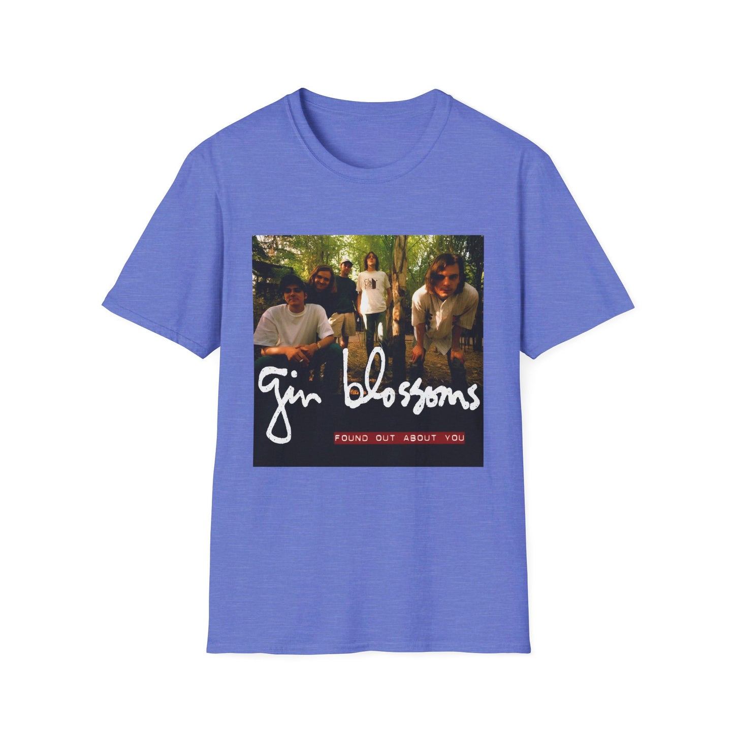 gin blossoms 1989 found out about you single tshirt