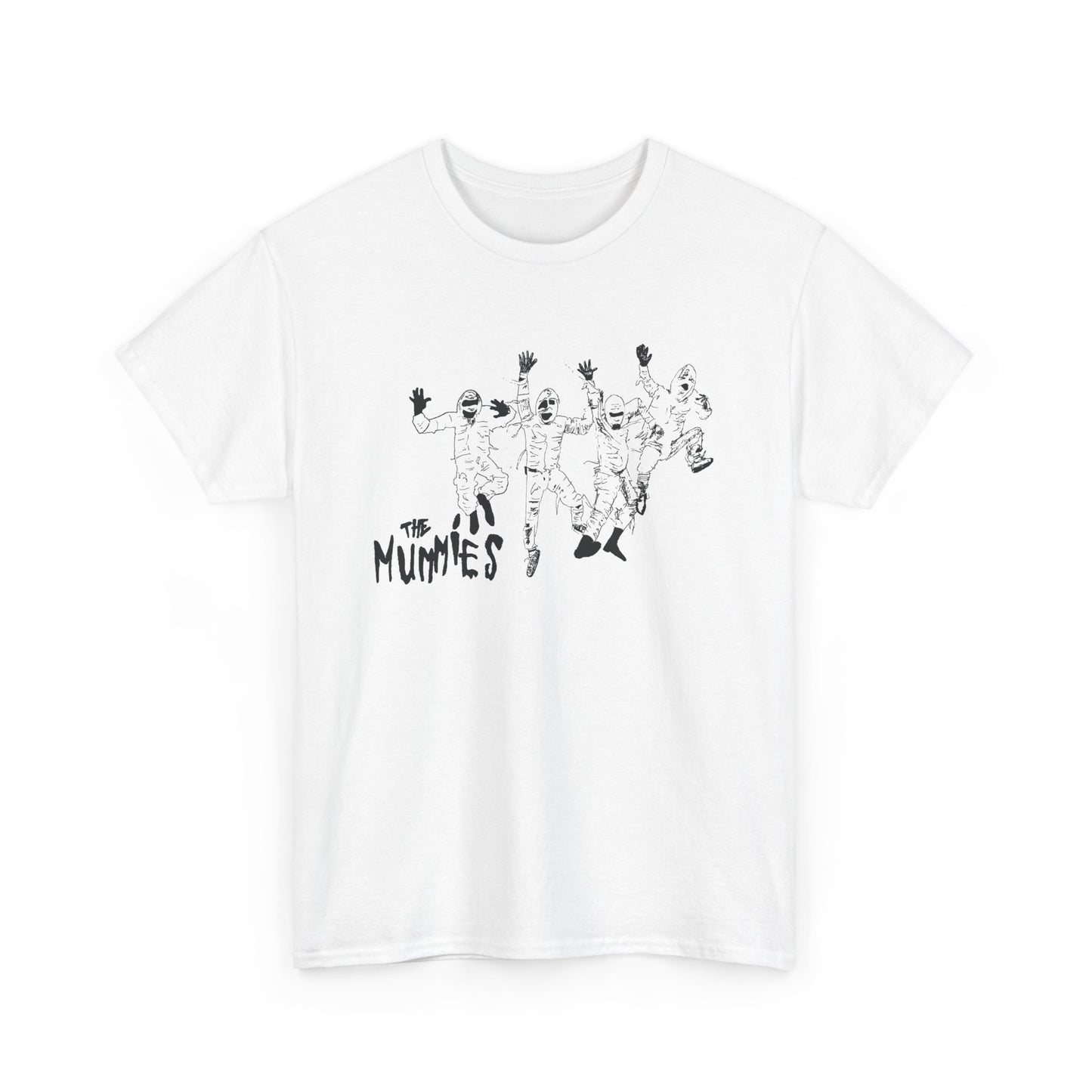 original drawing budget rockers the mummies fan art tshirt