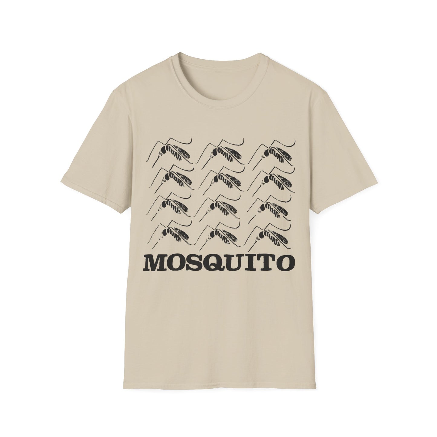 mosquito reproduction black design tshirt