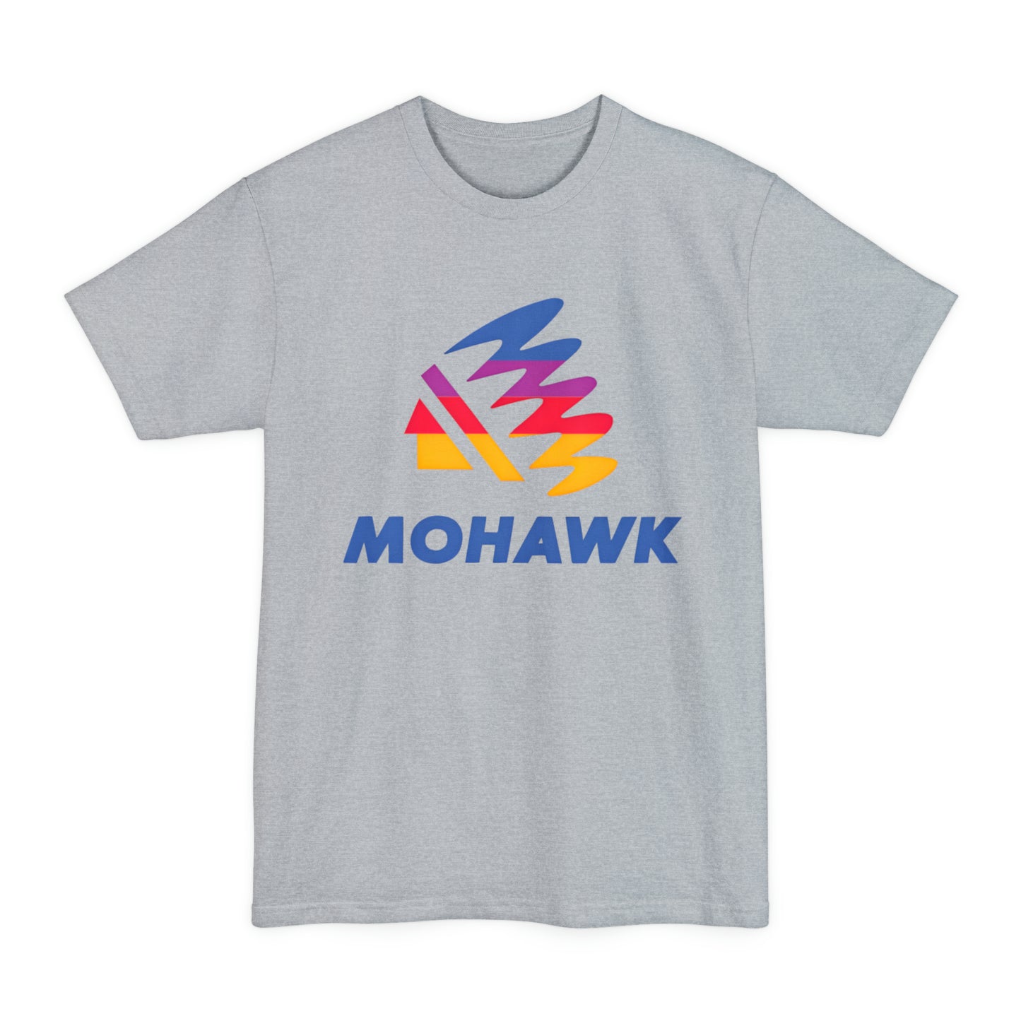 oversized mohawk defunct gas station logo unisex tall beefy tshirt