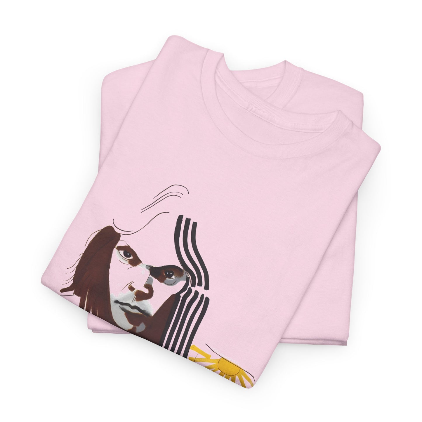 neil young portrait by joni mitchell reproduction tshirt