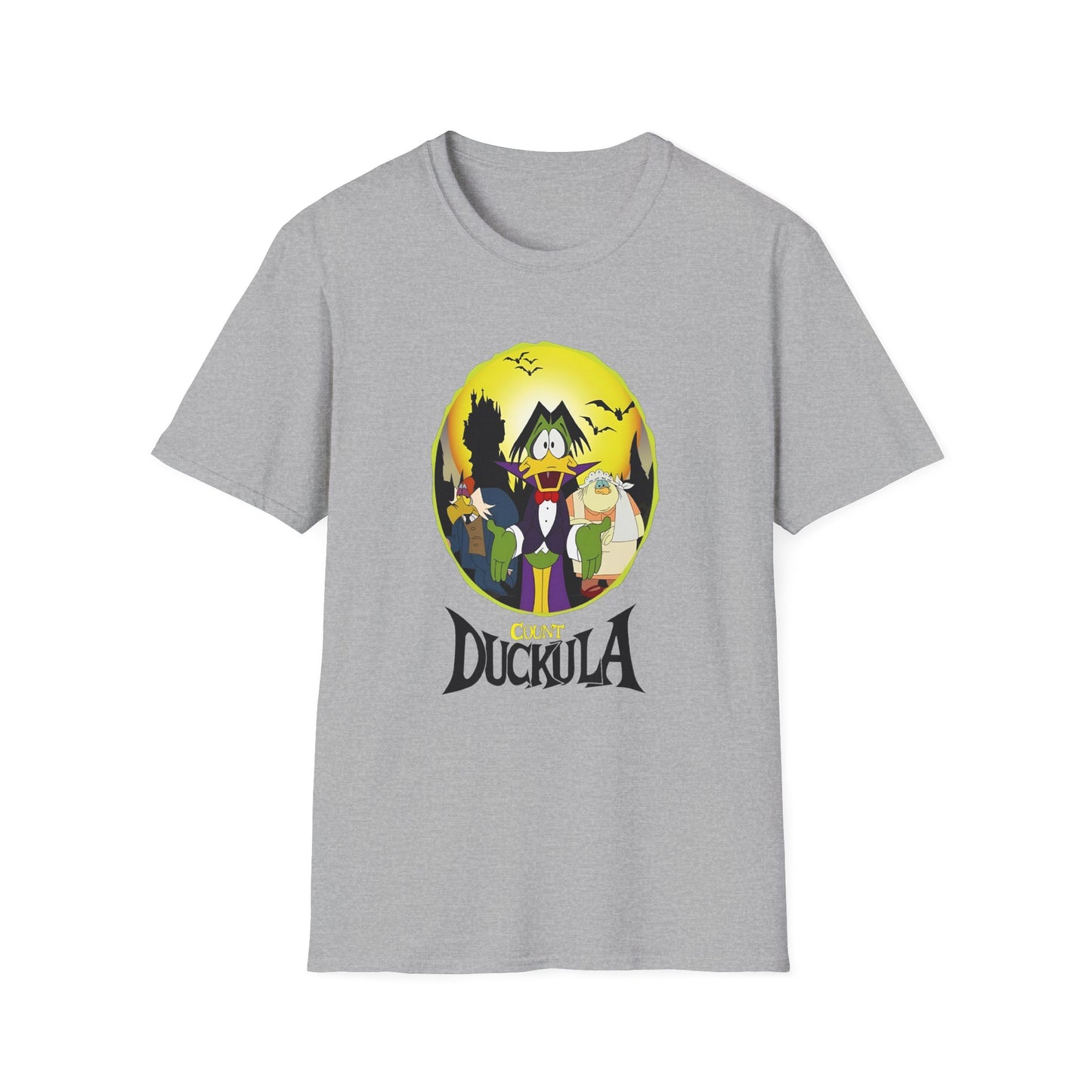 1980s cartoon count duckula the vegetarian vampire tshirt