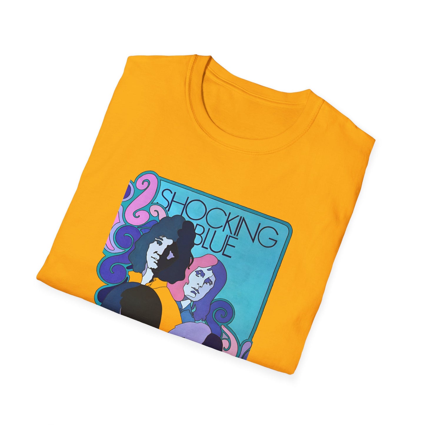 1960s dutch band shocking blue poster tshirt