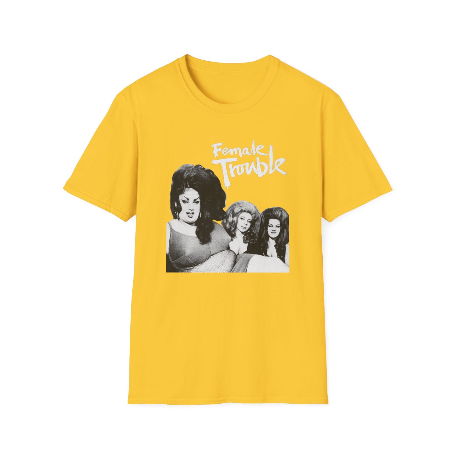 1974 comedy crime movie by john waters female trouble movie poster tshirt