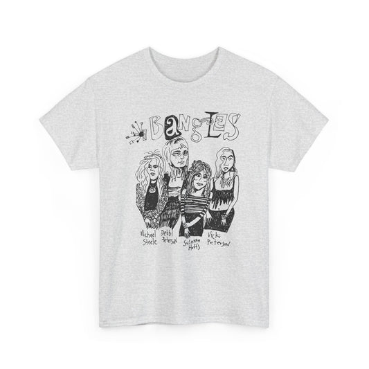the bangles band original drawing tshirt