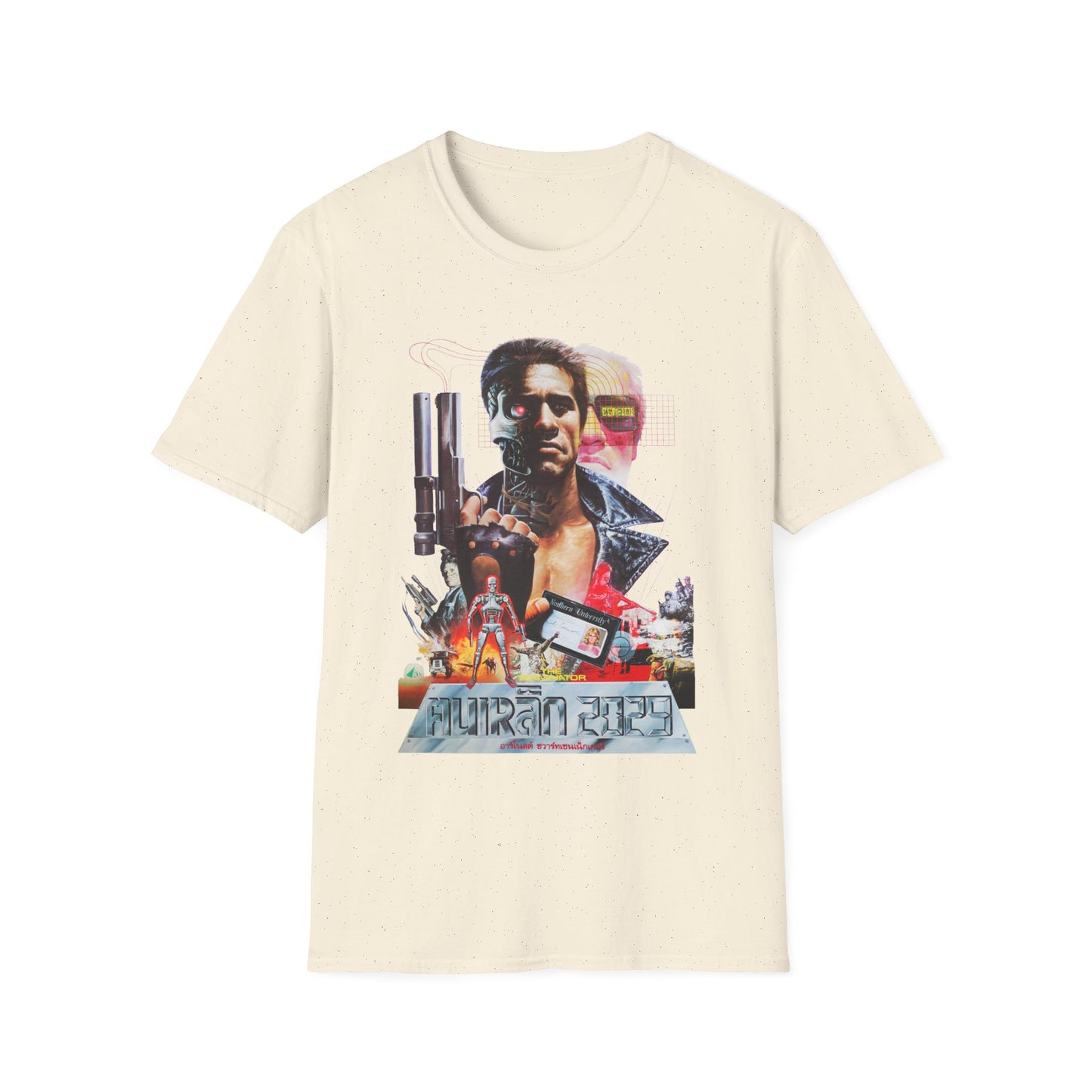 the terminator 1984 thailand movie poster tshirt