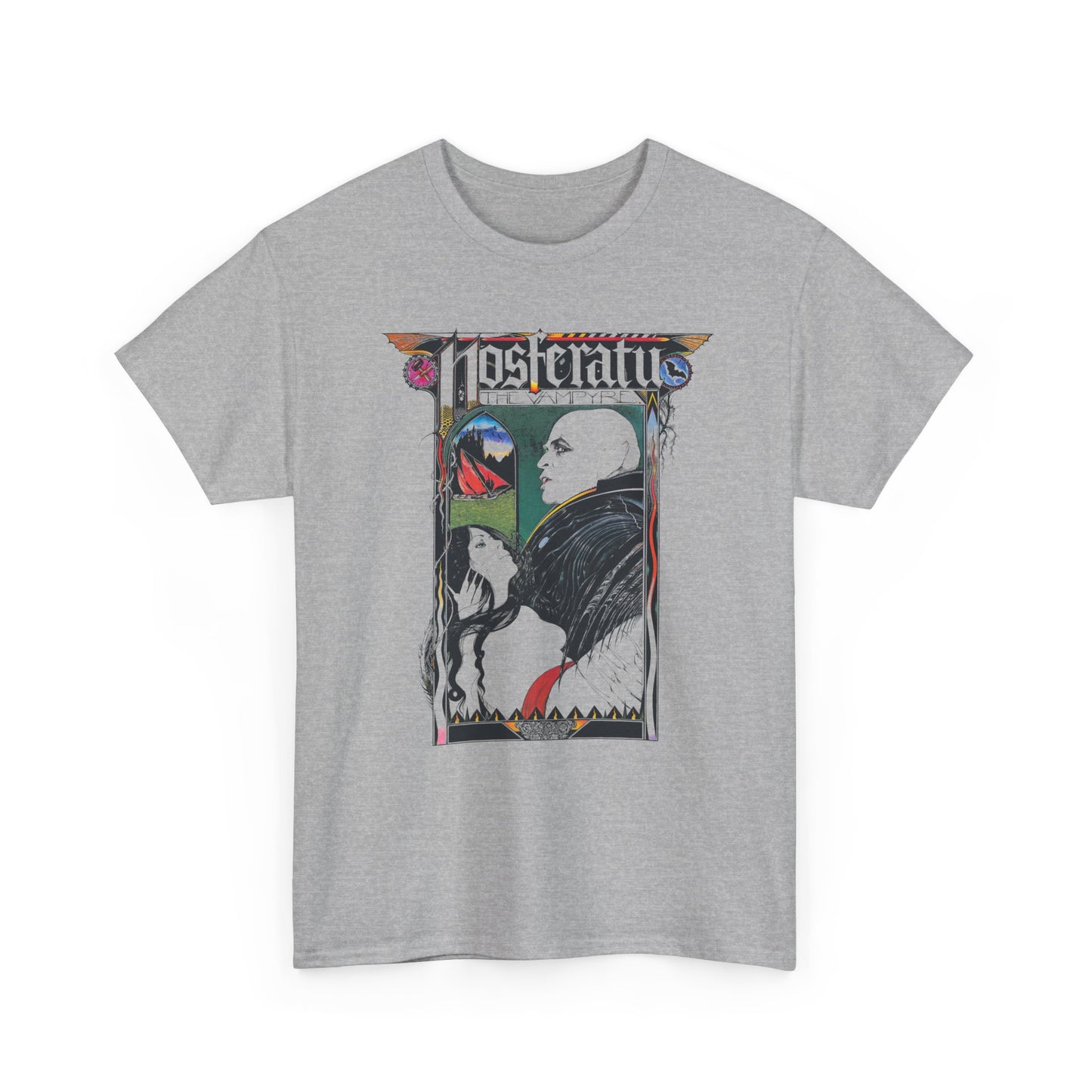 nosferatu 1979 movie poster reproduction tshirt