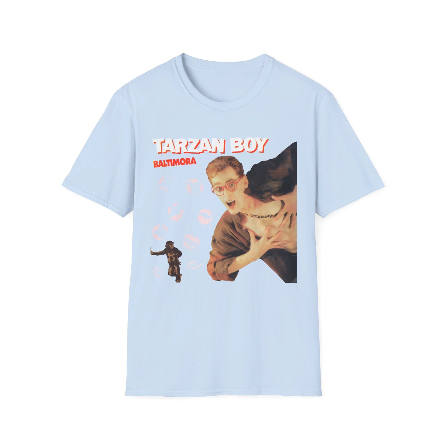 1985 tarzan boy single by baltimora tshirt