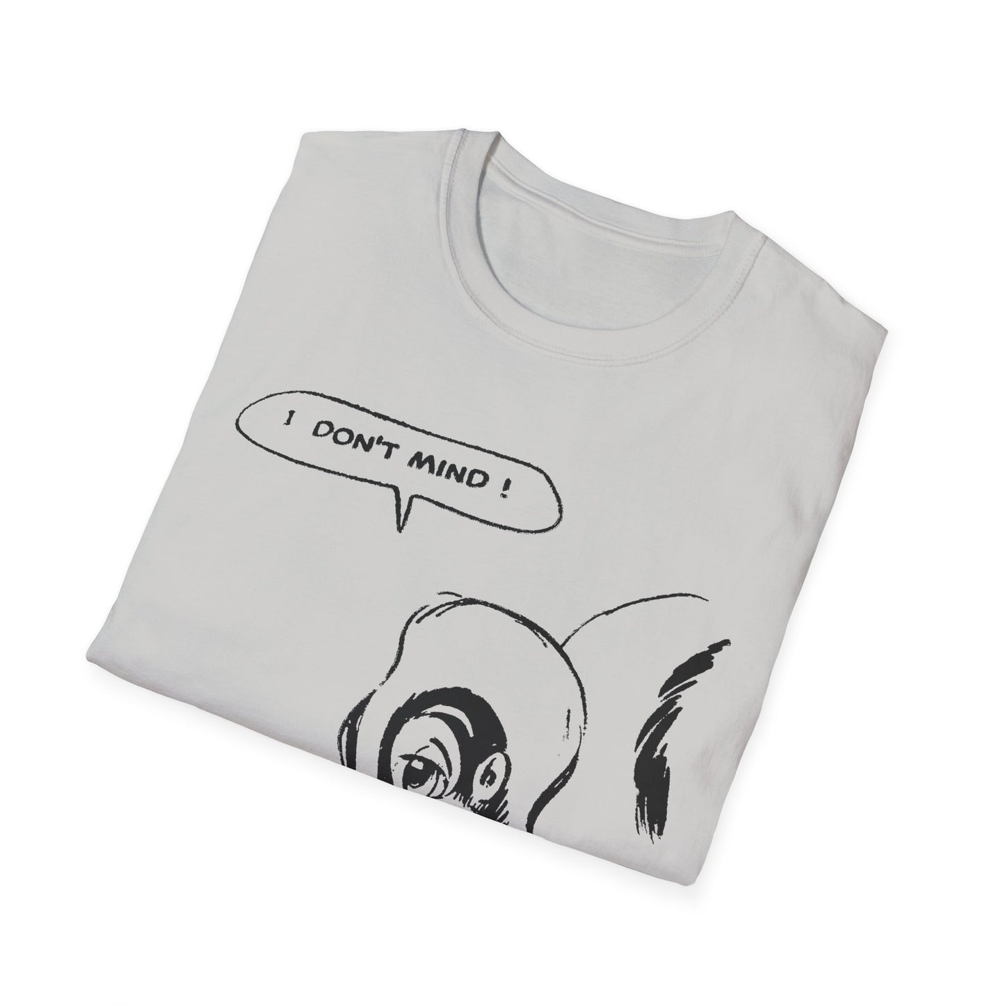 i don't mind cartoon skunk from old comic book tshirt