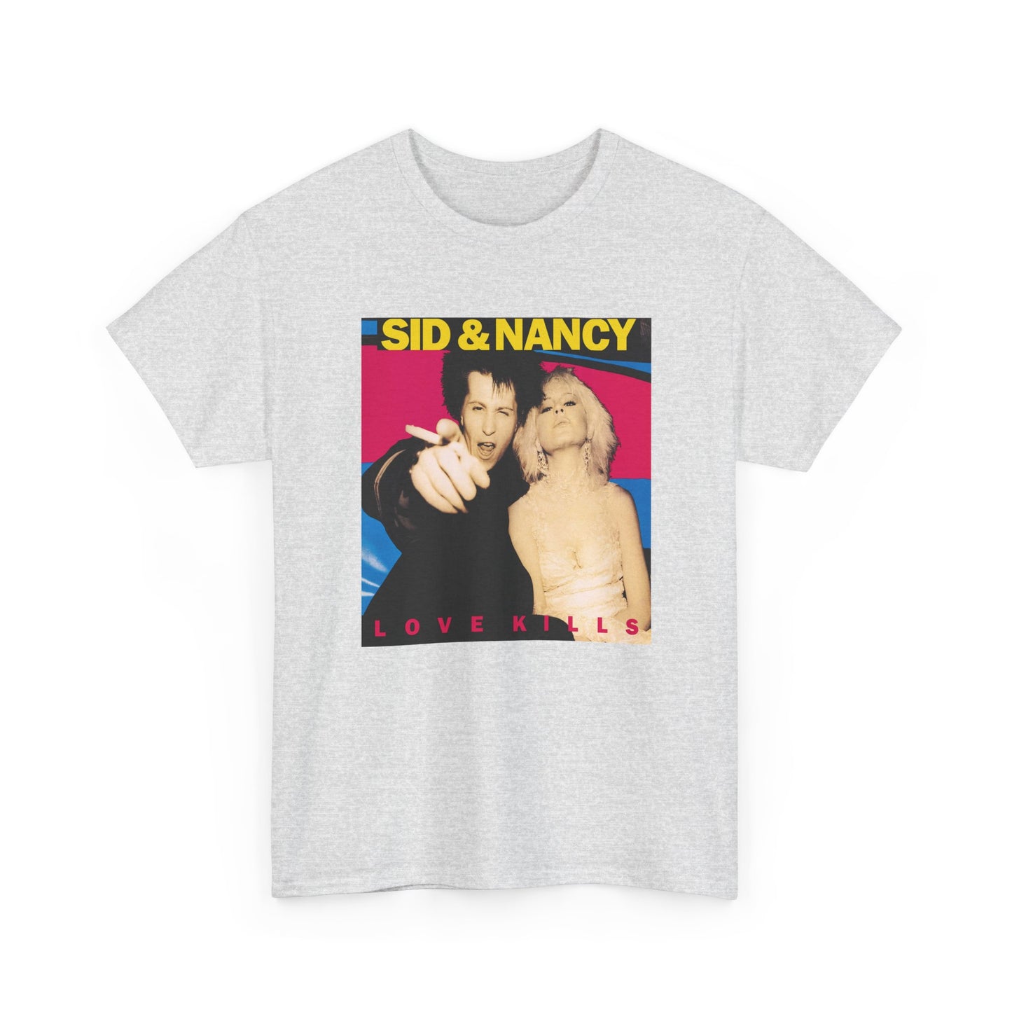 sid and nancy 1986 movie tshirt