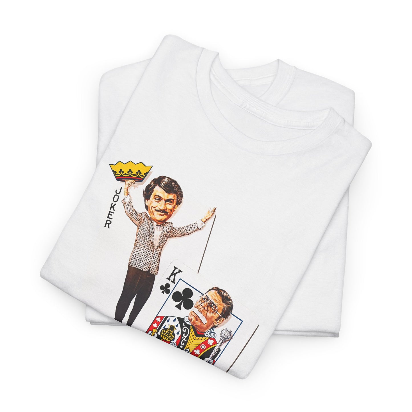 1982 scorsese movie king of comedy poster tshirt