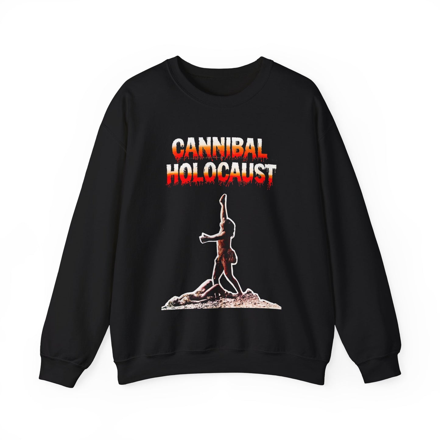 cannibal holocaust 1980 italian horror movie unisex heavy blend crewneck sweatshirt