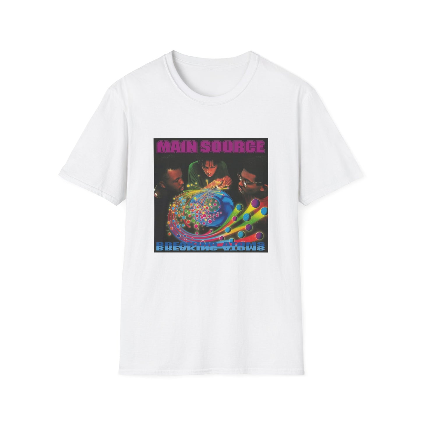 main source 1991 breaking atoms album tshirt
