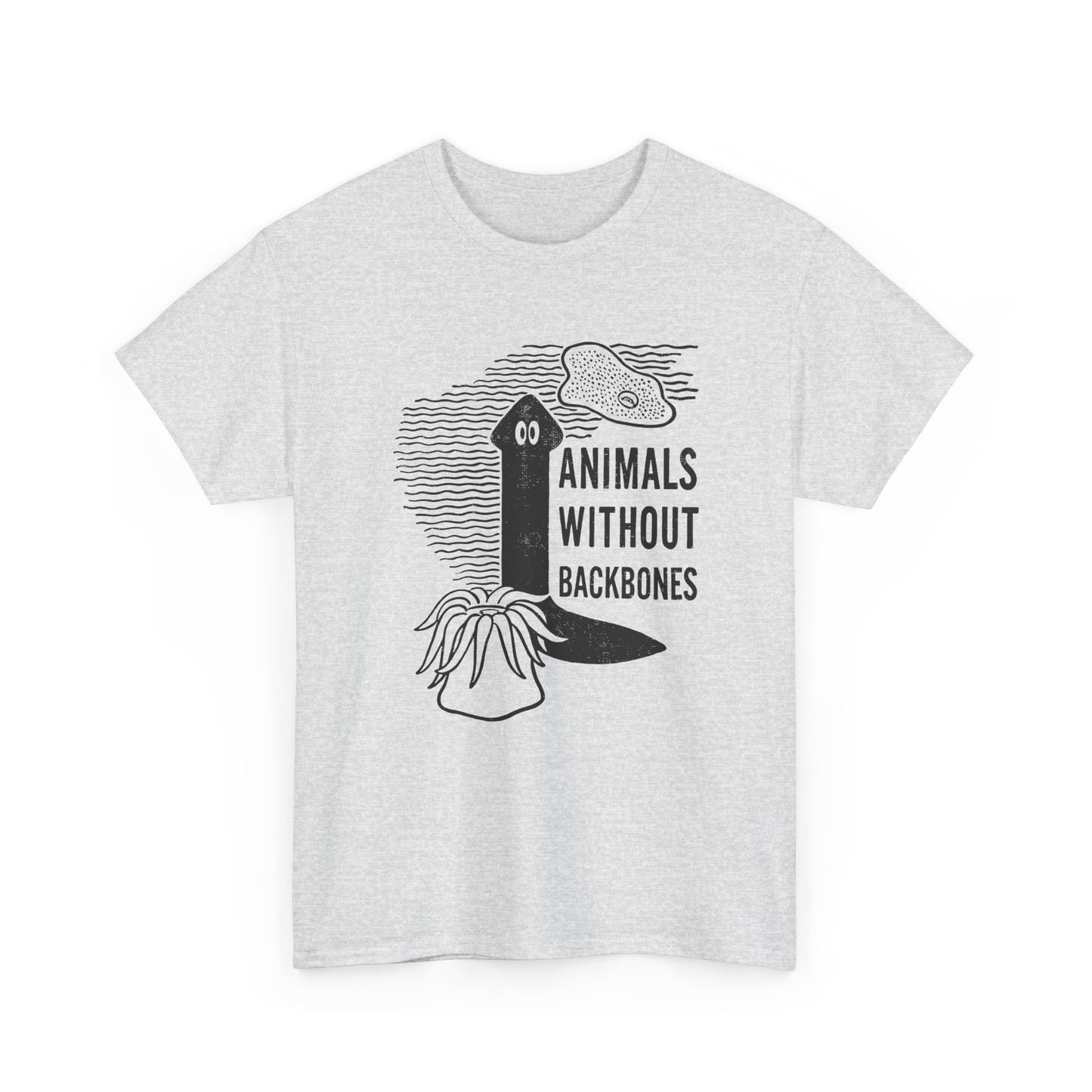 1976 second edition of animals without back bones by ralph buchsbaum book cover tshirt