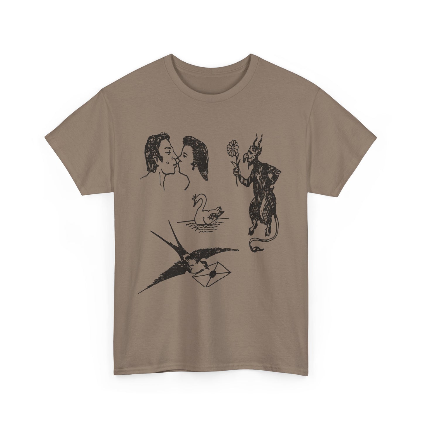 russian tattoo flash art tshirt