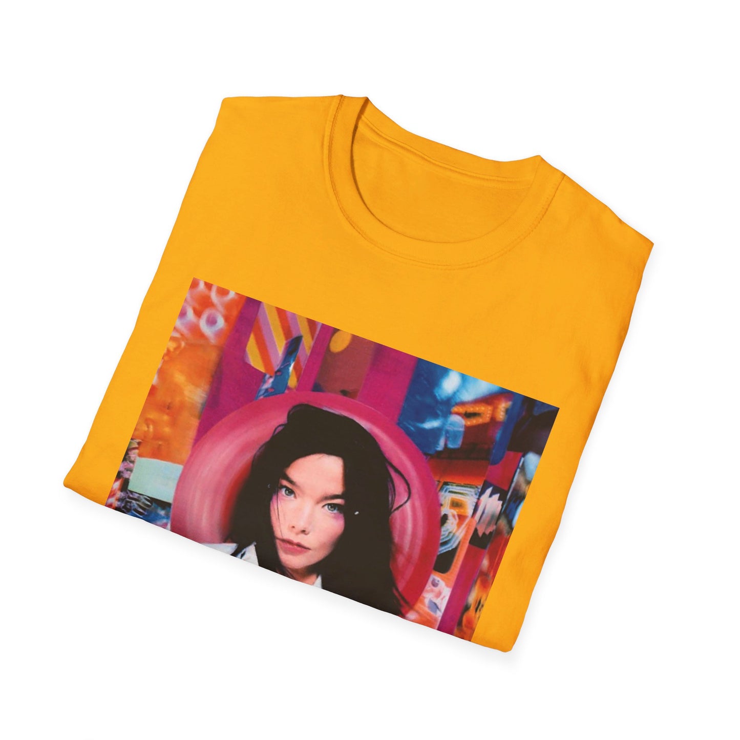 bjork 1995 post album tshirt