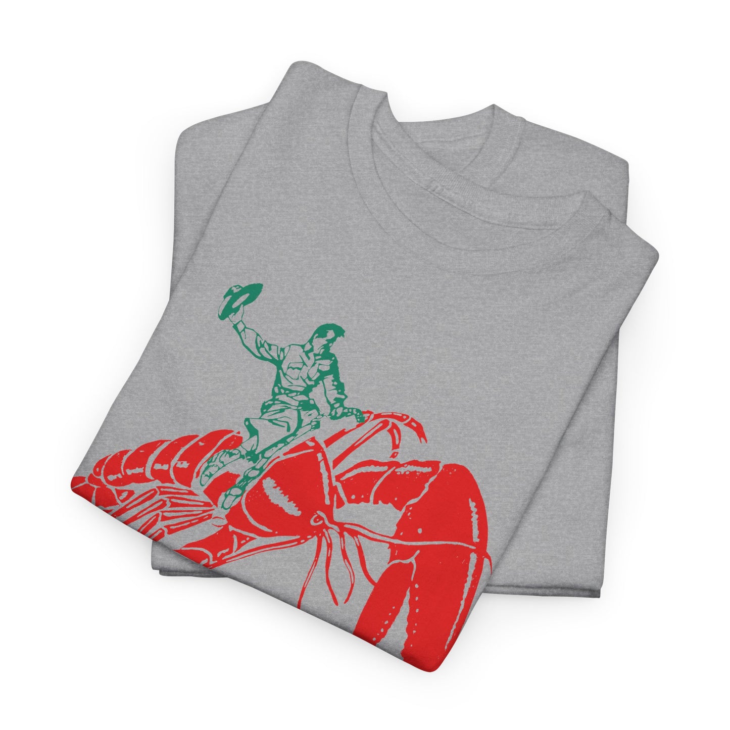 vintage canadian matchbox rodeo lobster tshirt