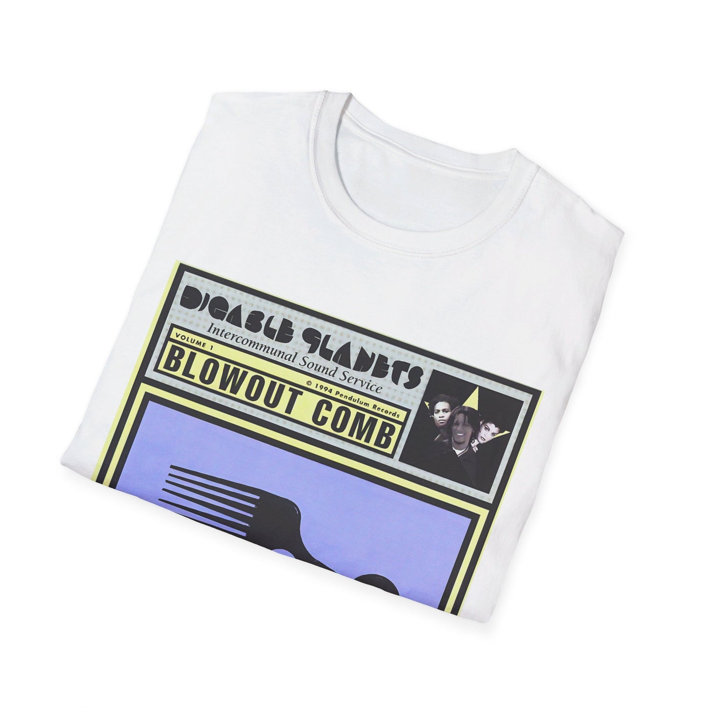 digable planets 1994 album blowout comb tshirt