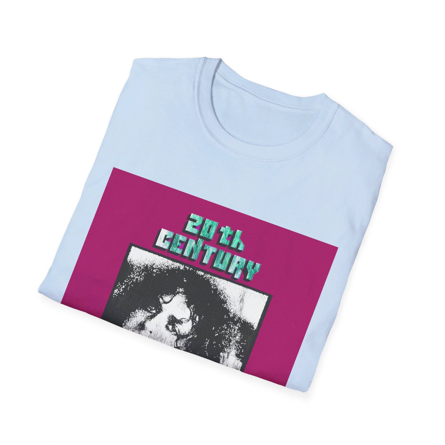 t. rex 1973 20th century alternate colour album tshirt