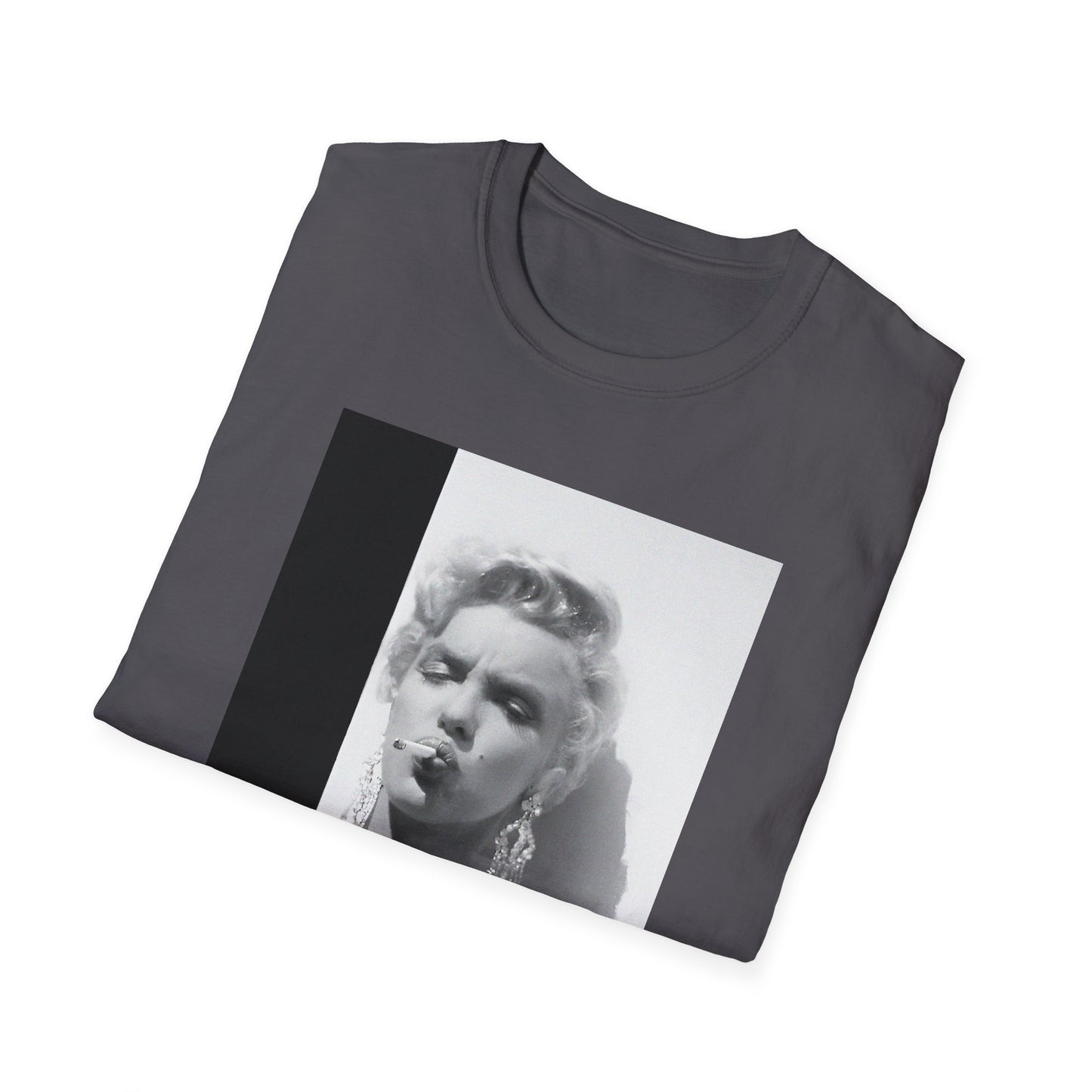 marilyn monroe smoking a cigarette tshirt