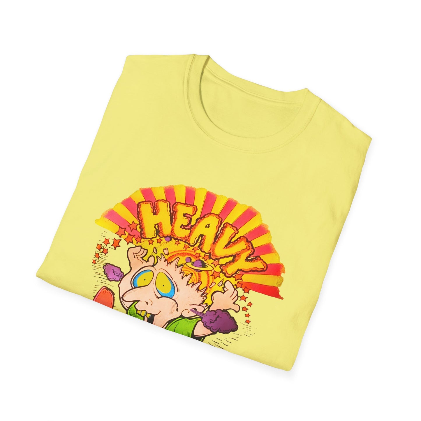 1970s heavy trip cartoon character reproduction tshirt