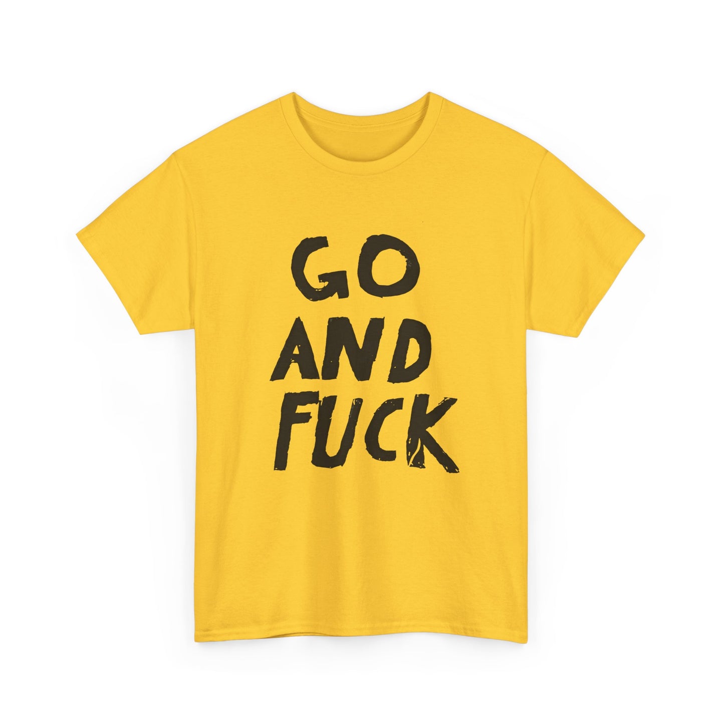 go and fuck vintage inspired reproduction tshirt