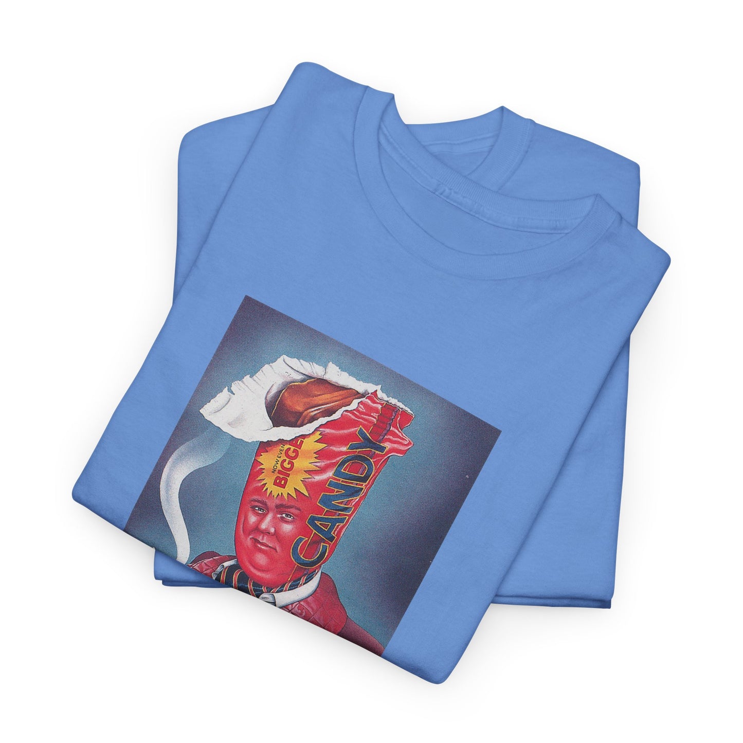 john candy chocolate bar head illustration tshirt