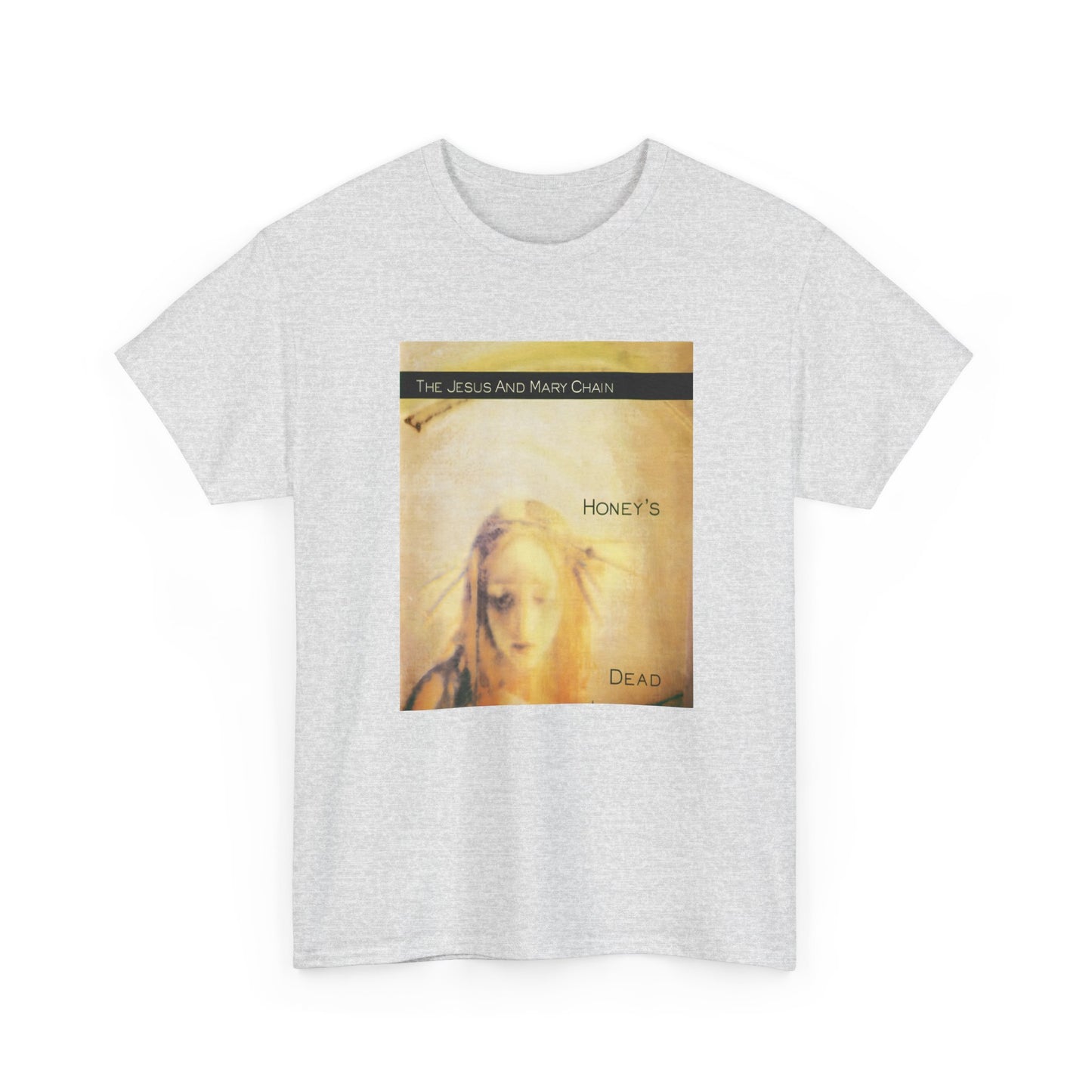 the jesus and mary chain 1992 honey's dead album cover stretched tshirt